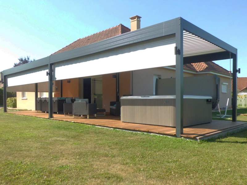 Protégez vous du soleil latéral avec des stores verticaux ~ Store Pour Pergola Bois Protégez vous du soleil latéral avec des stores verticaux ~ Store Pour Pergola Bois